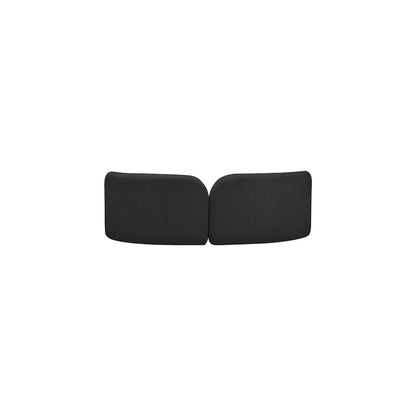 Daphne Black Boucle Fabric Sofa