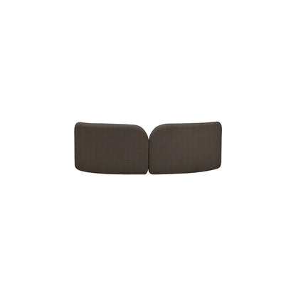 Daphne Brown Boucle Fabric Sofa