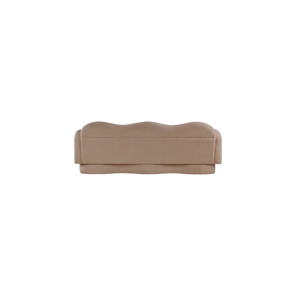 Bloom Beige Teddy Fabric Sofa