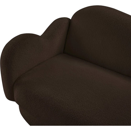 Bloom Brown Teddy Fabric Sofa