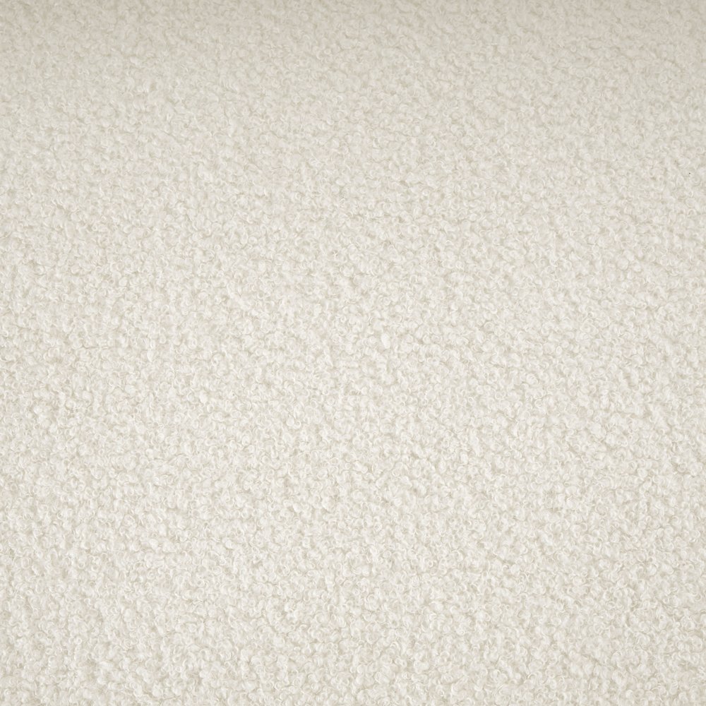 Bloom Cream Teddy Fabric Loveseat