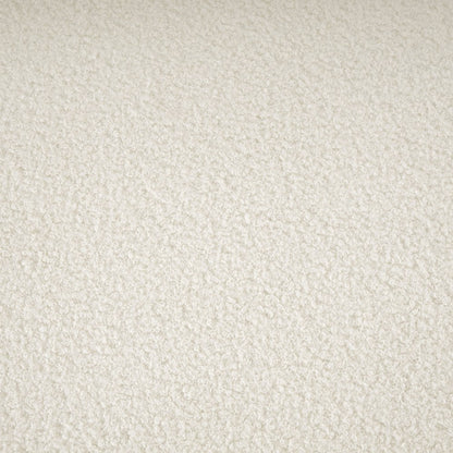 Bloom Cream Teddy Fabric Loveseat
