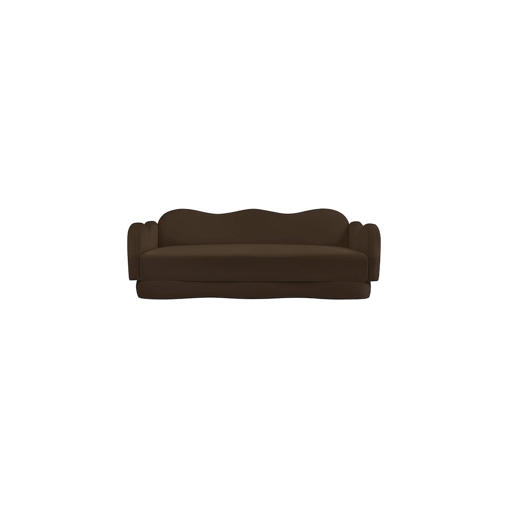 Bloom Brown Velvet Sofa