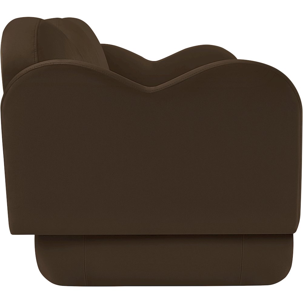Bloom Brown Velvet Sofa