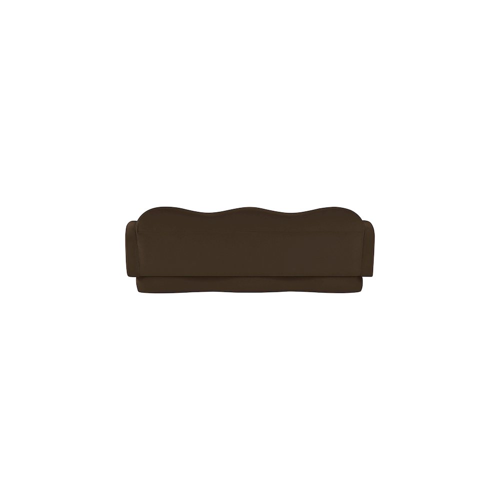 Bloom Brown Velvet Sofa