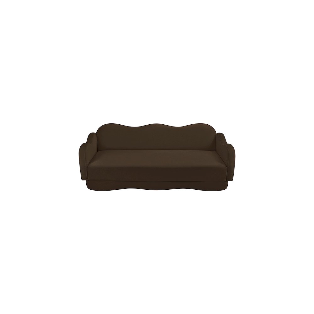Bloom Brown Velvet Sofa