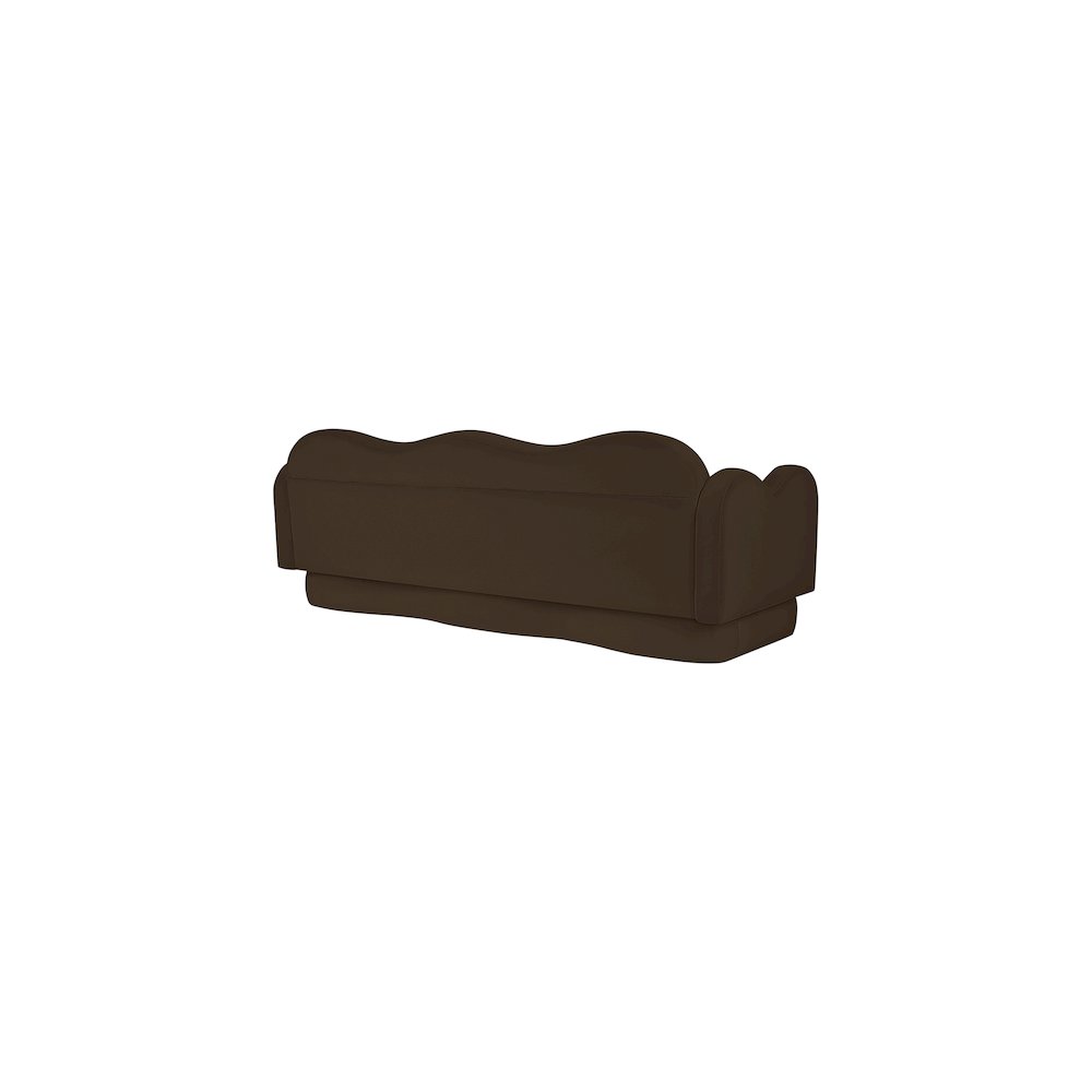 Bloom Brown Velvet Sofa