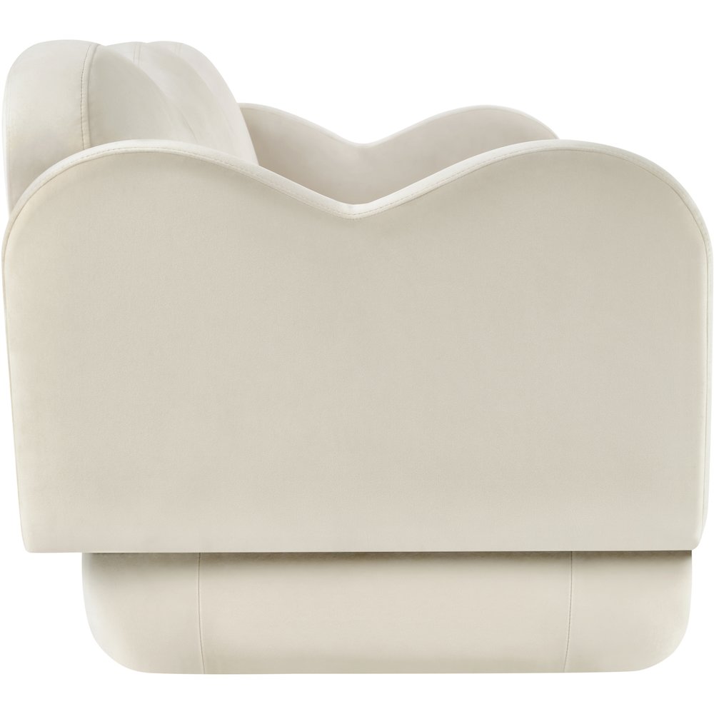 Bloom Cream Velvet Sofa