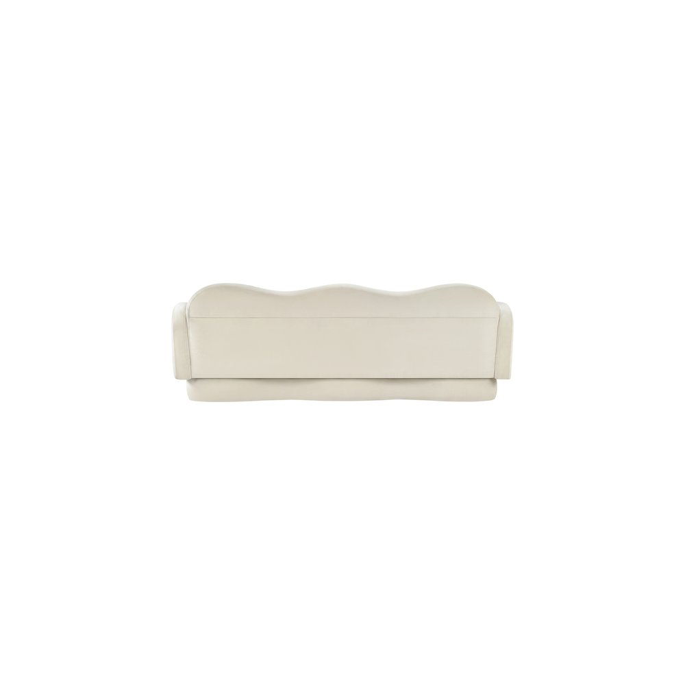Bloom Cream Velvet Sofa