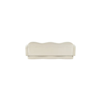 Bloom Cream Velvet Sofa
