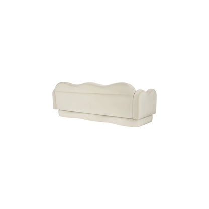 Bloom Cream Velvet Sofa