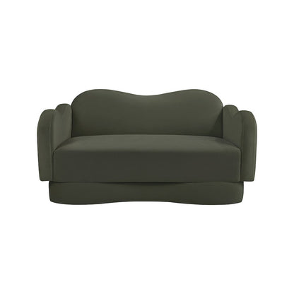 Bloom Green Velvet Loveseat