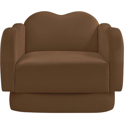 Bloom Saddle Velvet Chair