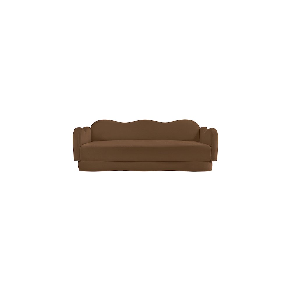 Bloom Saddle Velvet Sofa