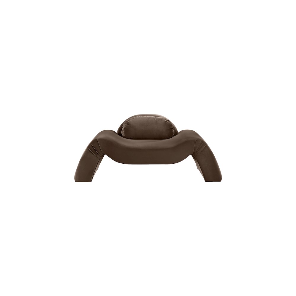 Austin Brown Velvet Chair