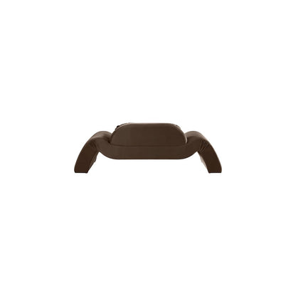 Austin Brown Velvet Loveseat