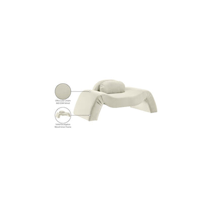 Austin Cream Velvet Chair