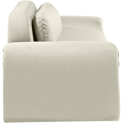 Austin Cream Velvet Sofa