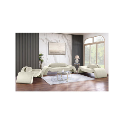 Austin Cream Velvet Sofa