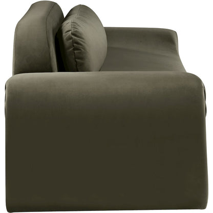Austin Green Velvet Sofa