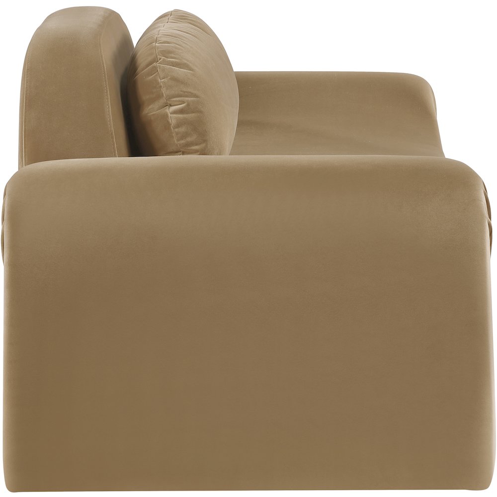 Austin Saddle Velvet Loveseat