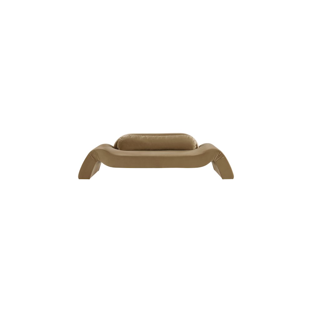 Austin Saddle Velvet Sofa