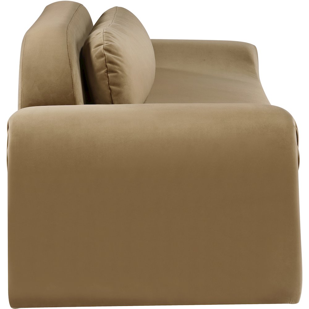 Austin Saddle Velvet Sofa