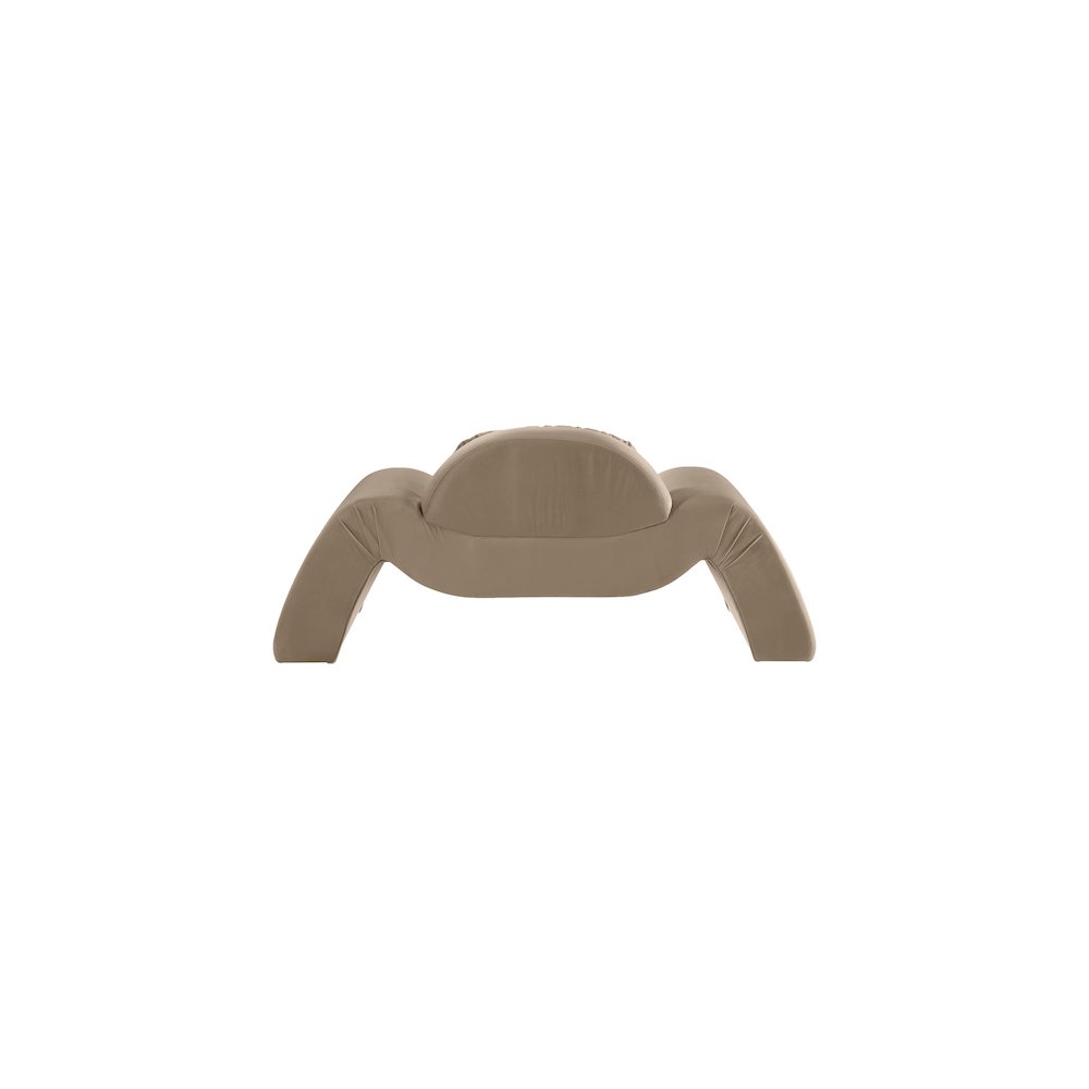Austin Taupe Velvet Chair