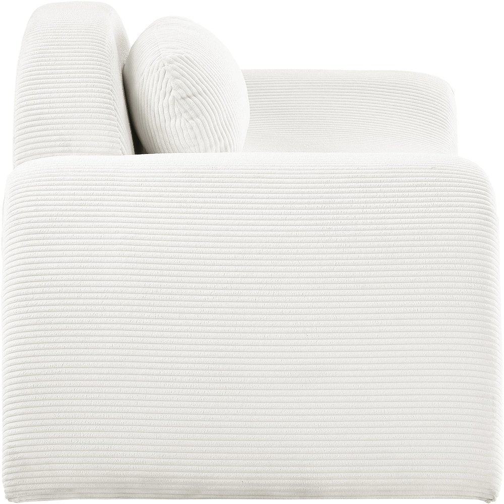 Austin Cream Corduroy Fabric Chair