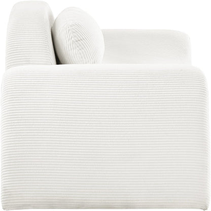 Austin Cream Corduroy Fabric Chair