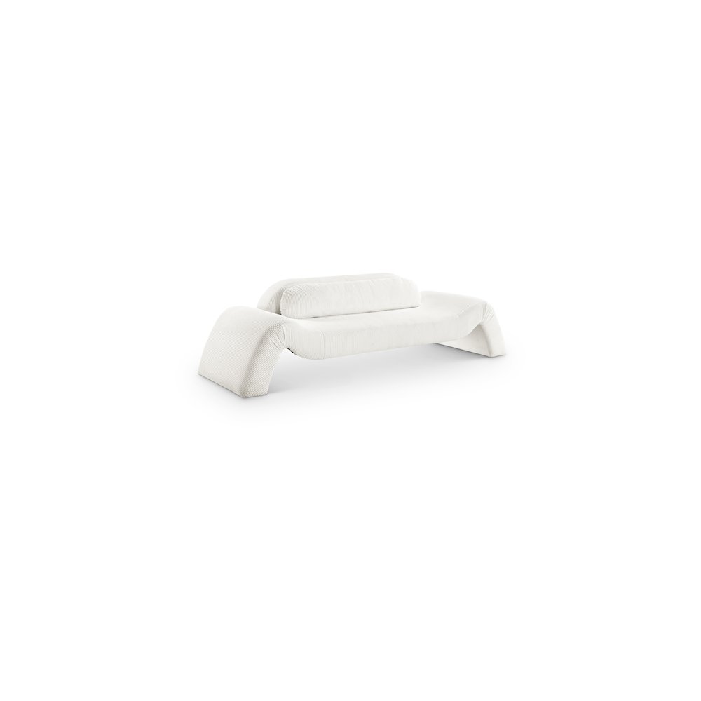 Austin Cream Corduroy Fabric Sofa