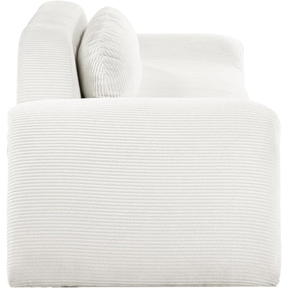 Austin Cream Corduroy Fabric Sofa