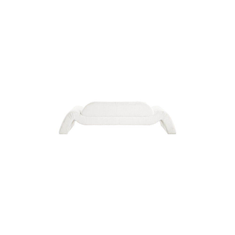 Austin Cream Corduroy Fabric Sofa