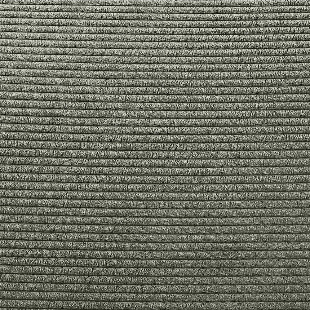Austin Green Corduroy Fabric Loveseat