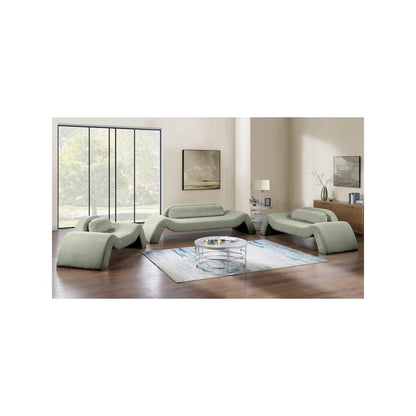 Austin Green Corduroy Fabric Sofa