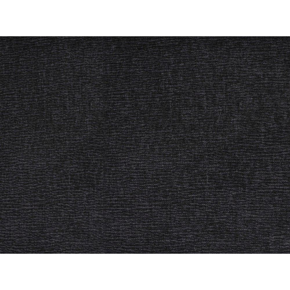 Caspian Black Chenille Fabric Upholstered Chair