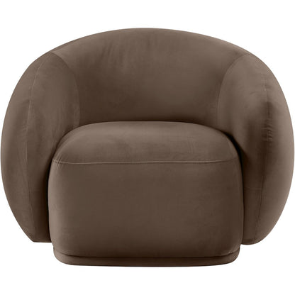 Emery Brown Velvet Chair