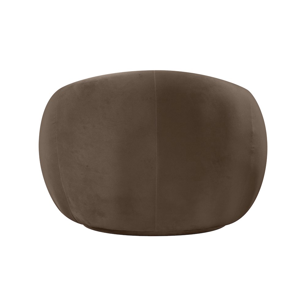 Emery Brown Velvet Chair
