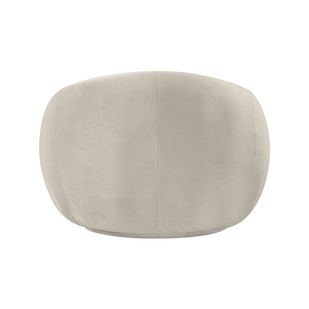 Emery Cream Velvet Chair