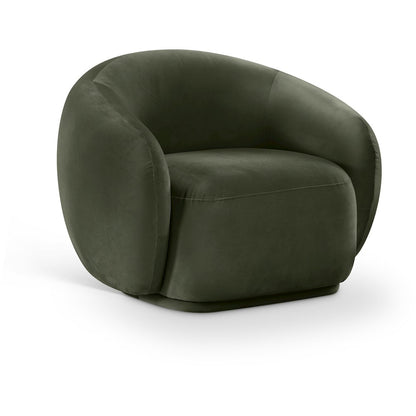 Emery Green Velvet Chair