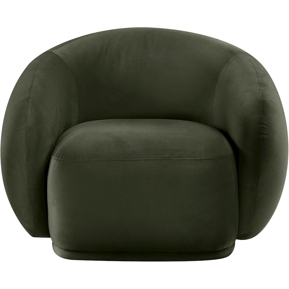Emery Green Velvet Chair