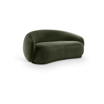 Emery Green Velvet Loveseat