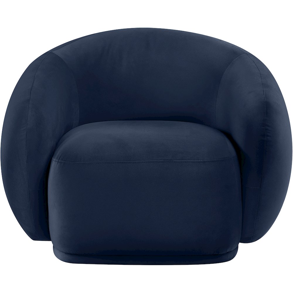 Emery Navy Velvet Chair