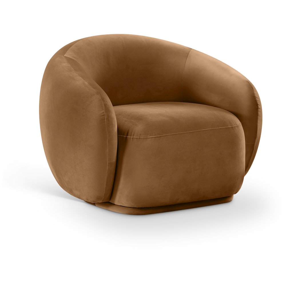 Emery Saddle Velvet Chair