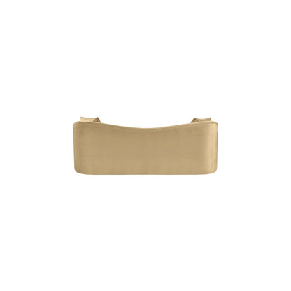 Destin Camel Velvet Sofa
