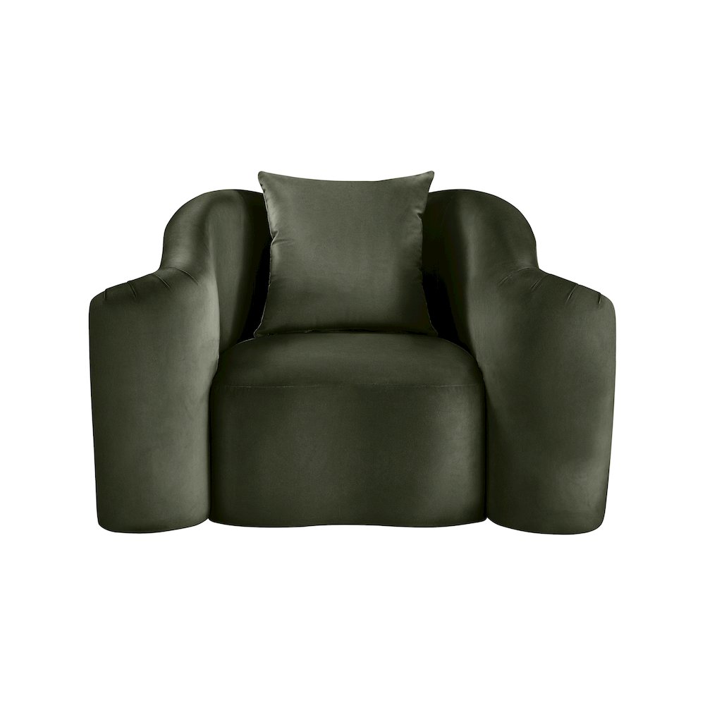 Destin Green Velvet Chair