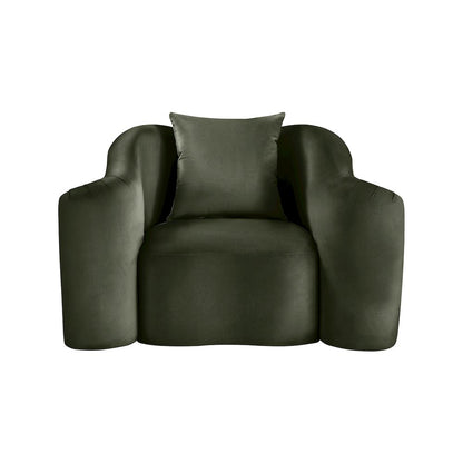 Destin Green Velvet Chair
