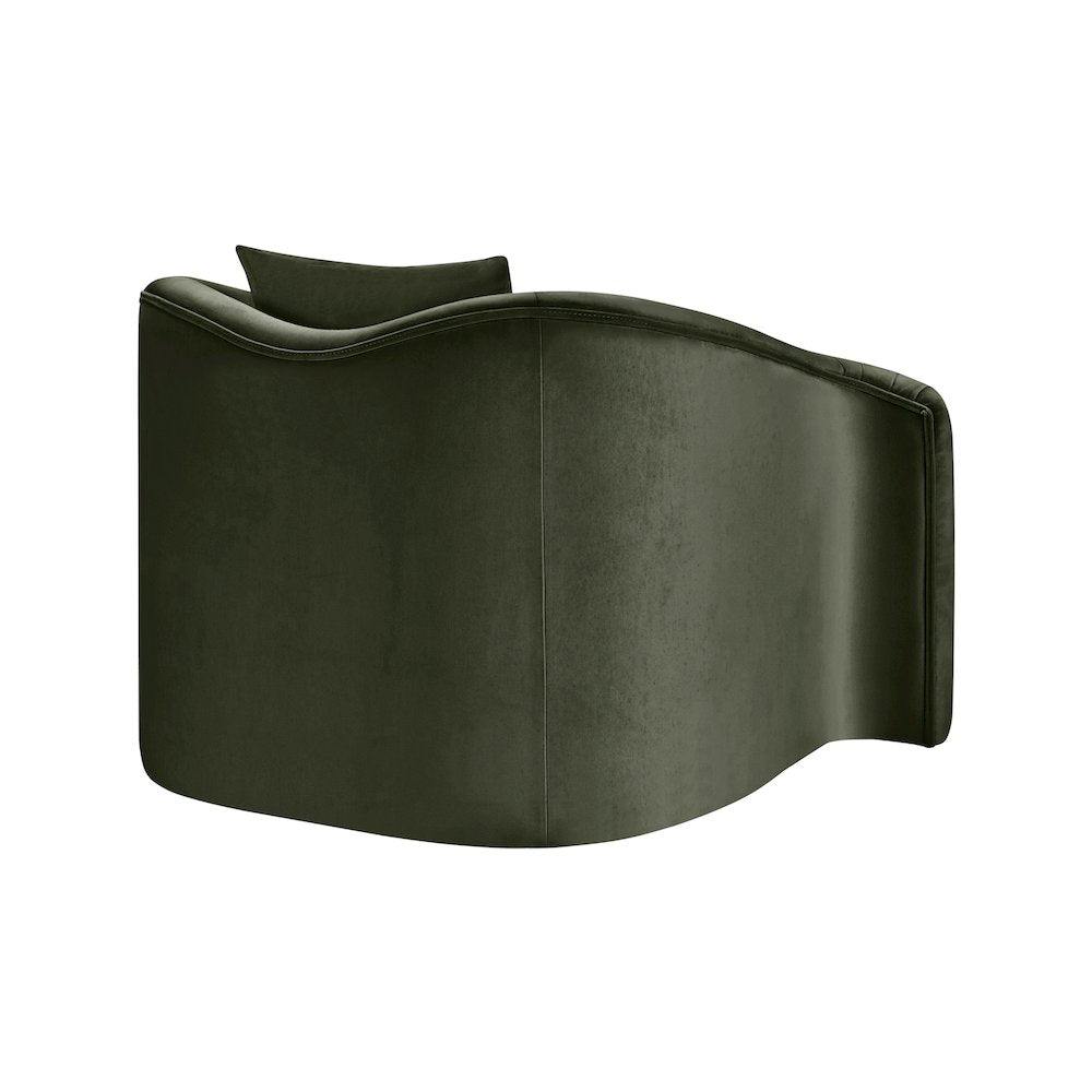 Destin Green Velvet Chair