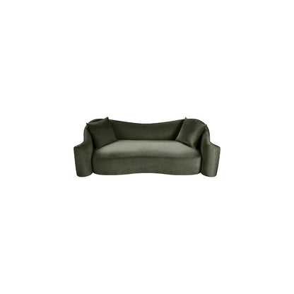 Destin Green Velvet Sofa