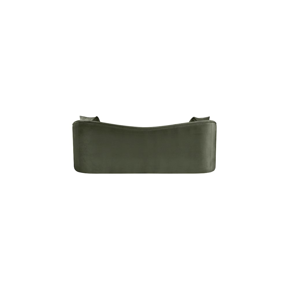 Destin Green Velvet Sofa